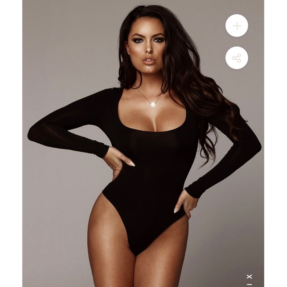 JLUX black longsleeve bodysuit
